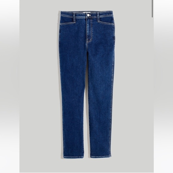 Madewell | High-Rise Slim Straight Jeans in Bryston Wash: Workwear Edition - Picture 3 of 11
